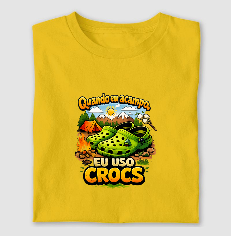 Eu uso Crocs