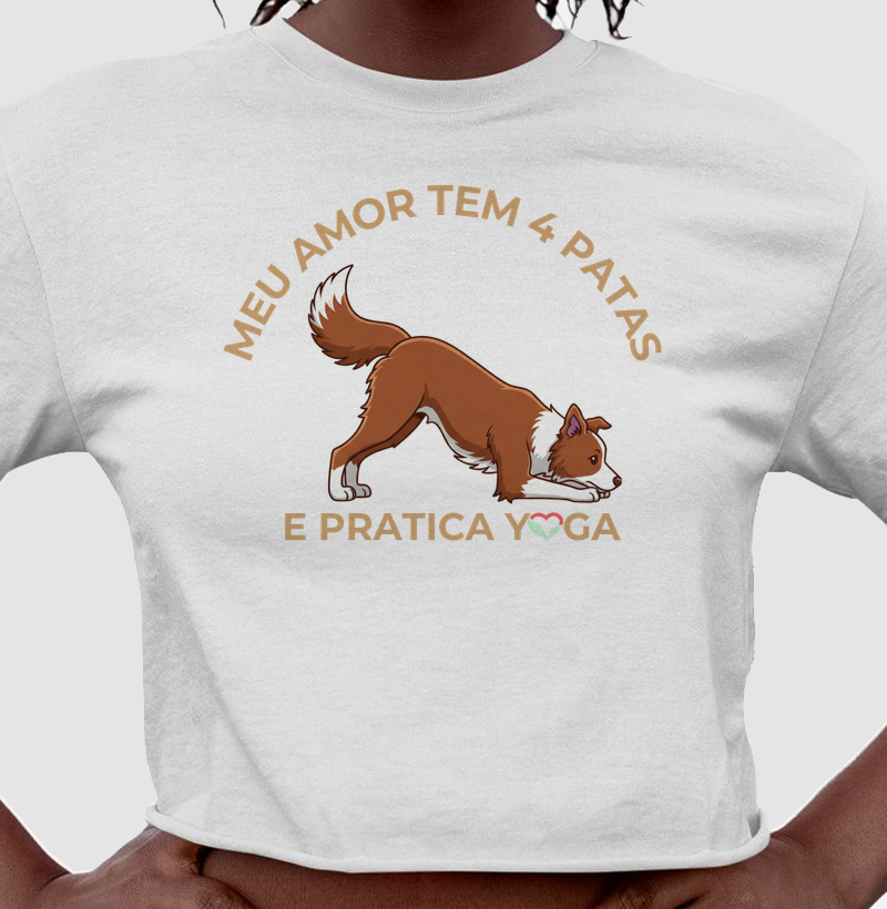 AMOR BORDER COLIE (YOGA) - malha Peruana 