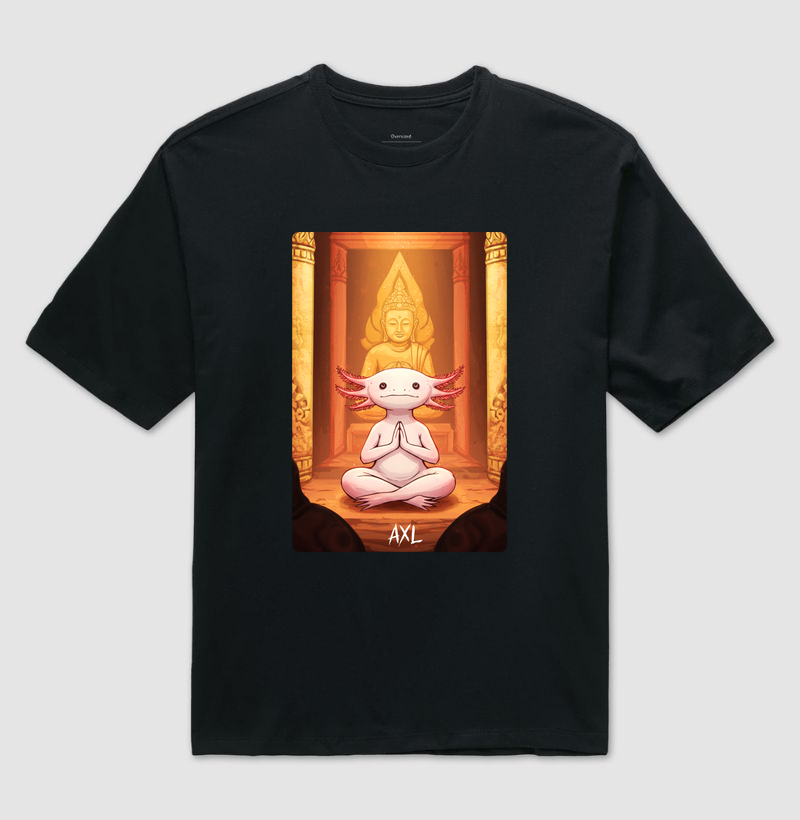 Camiseta  Oversized - AXL, Meditando (02)