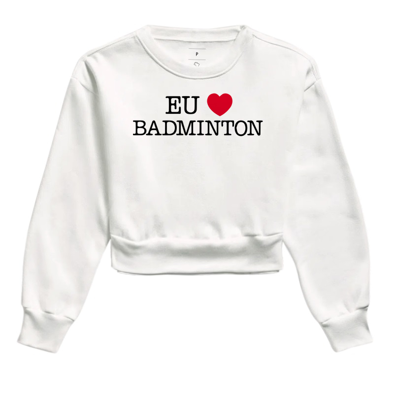 Eu amo Badminton