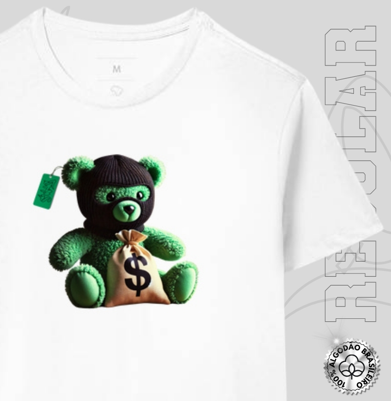 Pelúcia Balaclava Verde