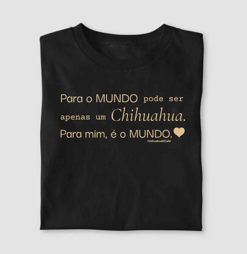 PARA MIM É O MUNDO
