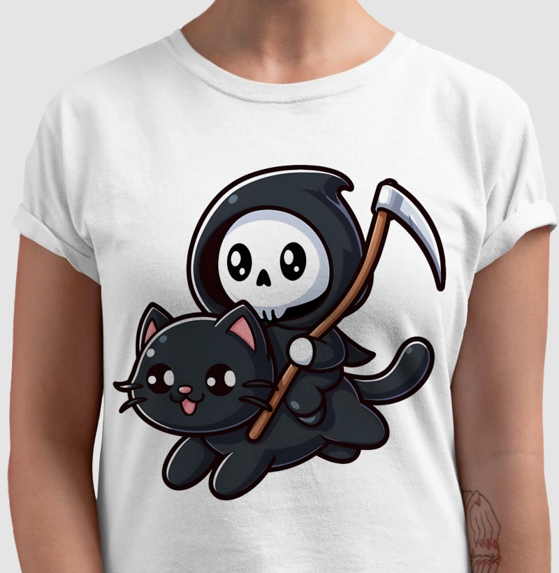 Go cat go - Mrs Death cute version