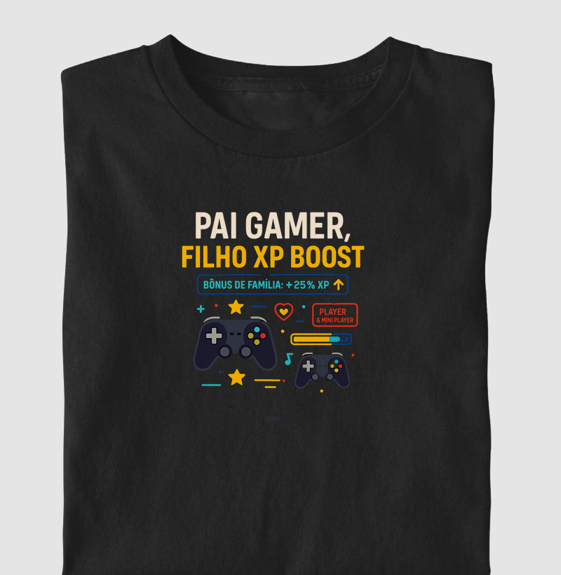 Pai Gamer Filho XP Boost